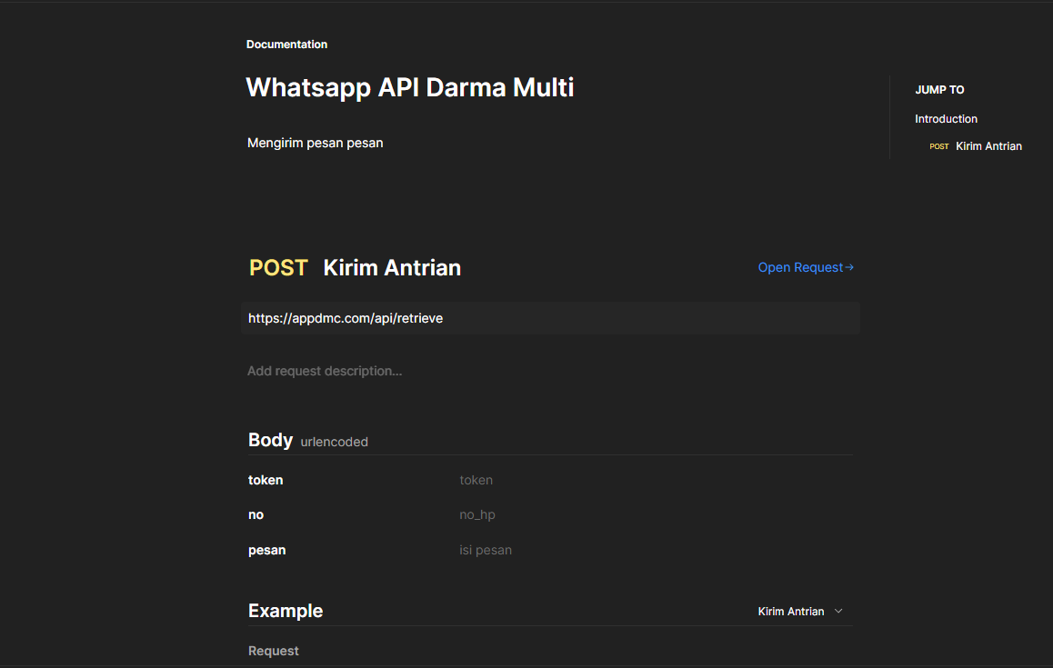 Whatsapp Api Gateway
